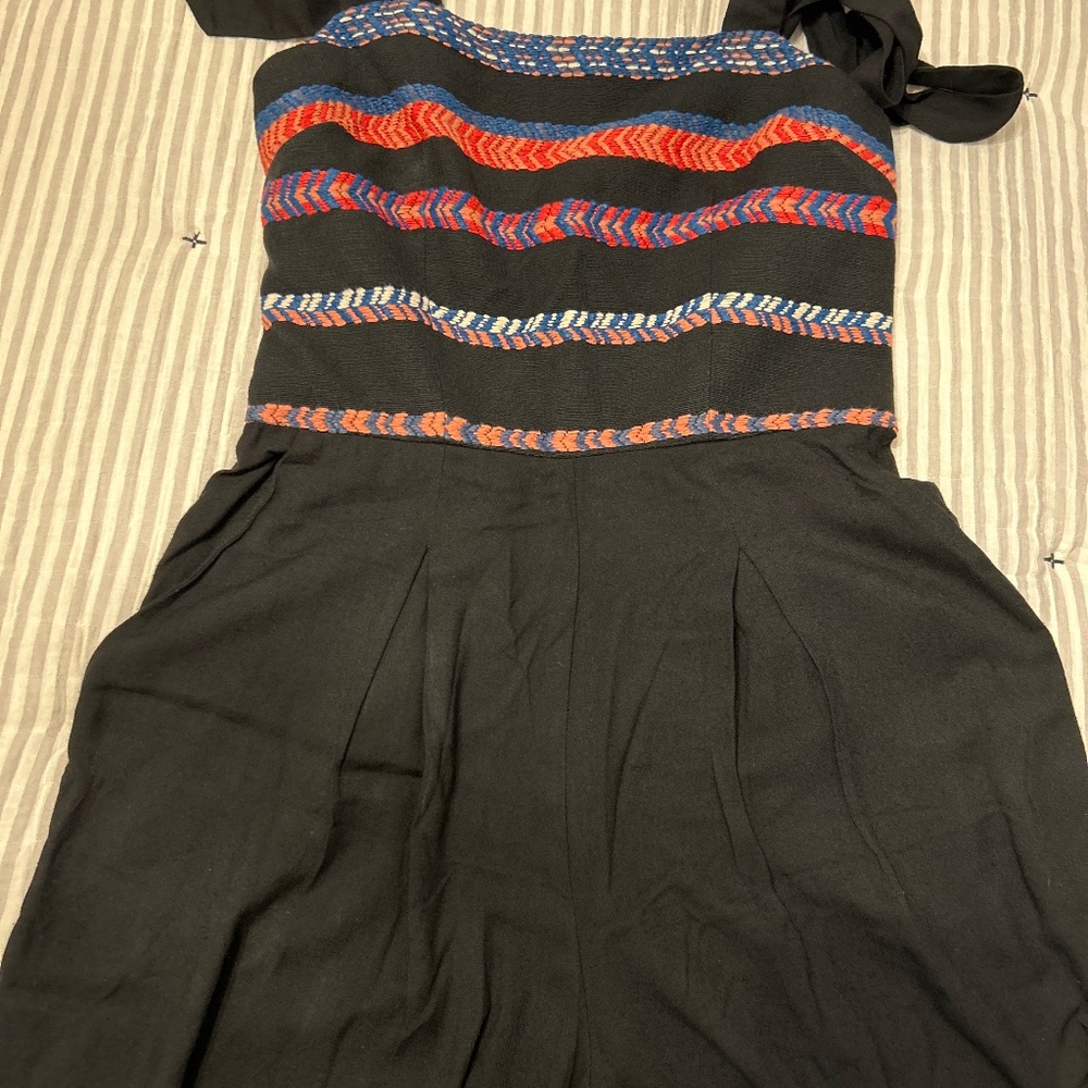 Anthropologie wide legged jumpsuit